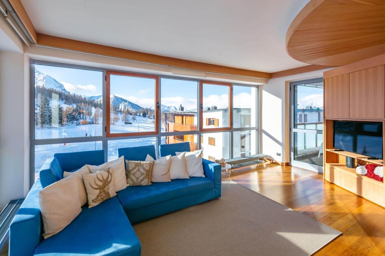 Апартаменты Terrazza Su Sestriere Lux Экстерьер фото
